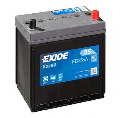 Стартерна акумуляторна батарея; Стартерна акумуляторна батарея EB356A EXIDE