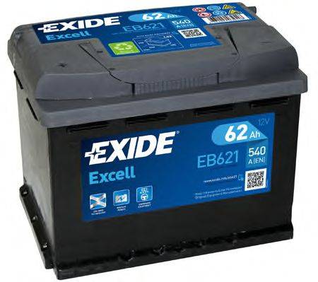 Стартерна акумуляторна батарея; Стартерна акумуляторна батарея EB621 EXIDE