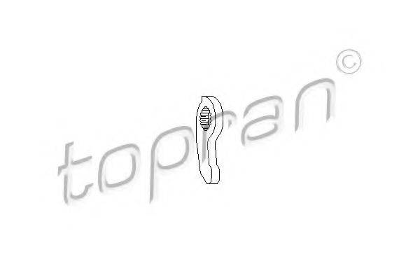Поворотна вилка, система зчеплення 109641 TOPRAN