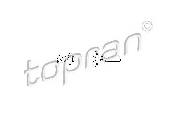 Система управления ручки двери 111302 TOPRAN