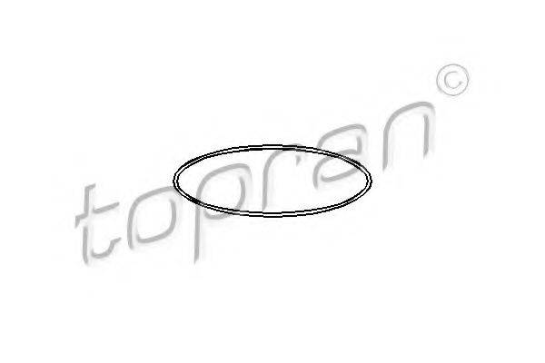 Прокладка, гільза циліндра 104525 TOPRAN