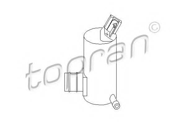 Водяний насос, система очищення вікон 300345 TOPRAN